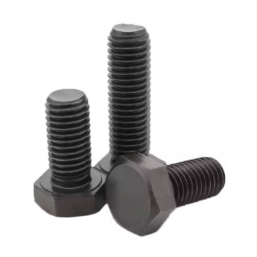 12.9 Grade Black Zinc Plated Hex Head Bolts (DIN931 & DIN933)